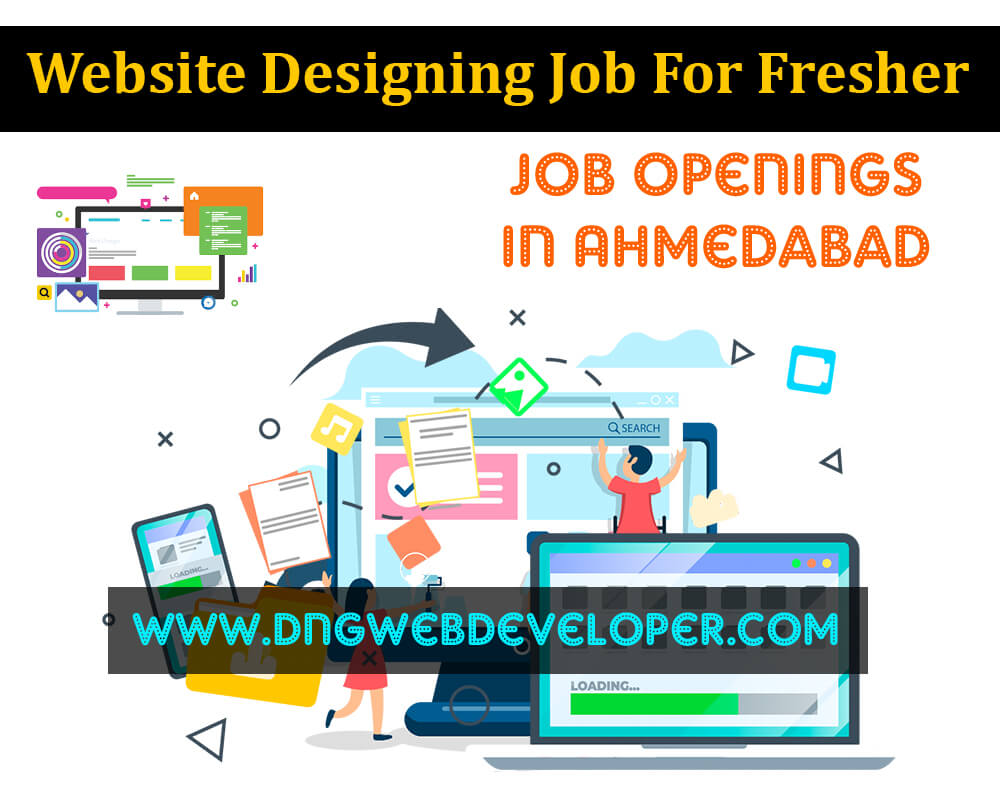 Website designing company in Ahmedabad for Fresher